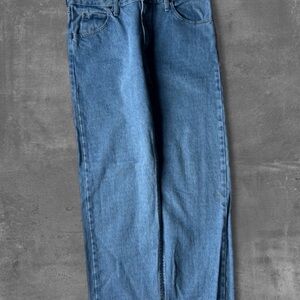 Wrangler Vintage 34x32 Light Wash Denim – Y2K Straight Fit